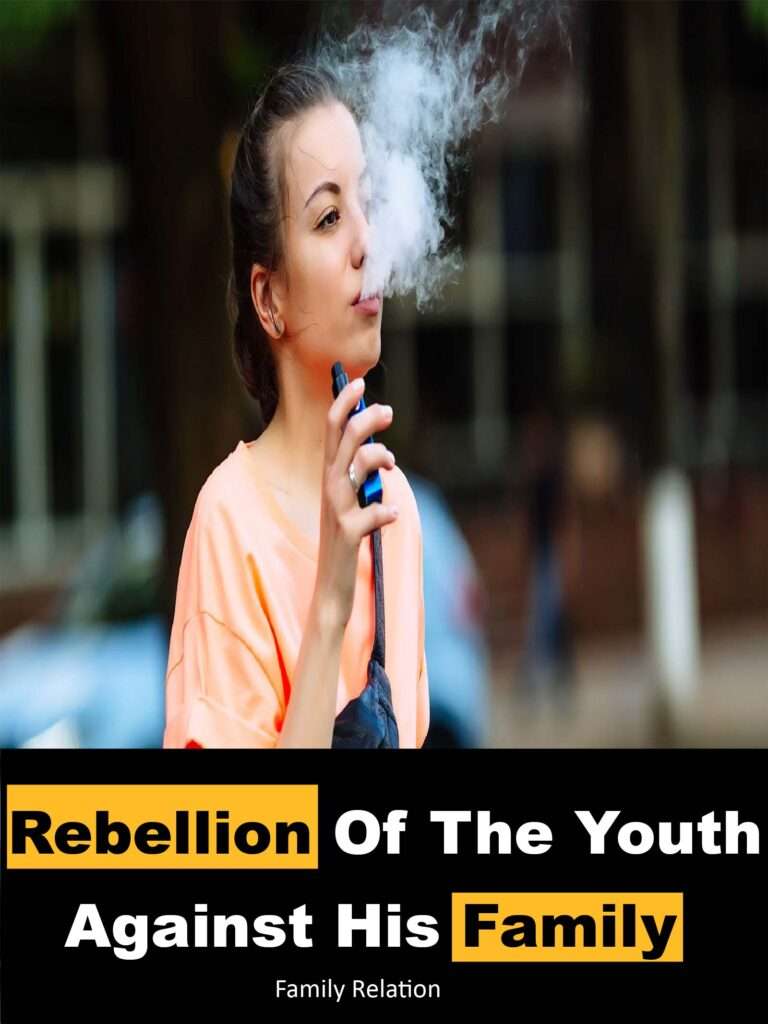 Rebellion Of The Youth Against His Family